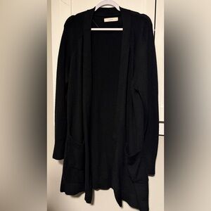LOFT Elegant Black Cardigan